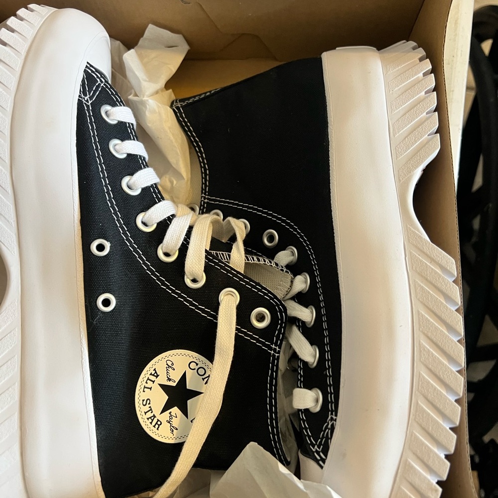 Converse Classic Black and White Sneakers